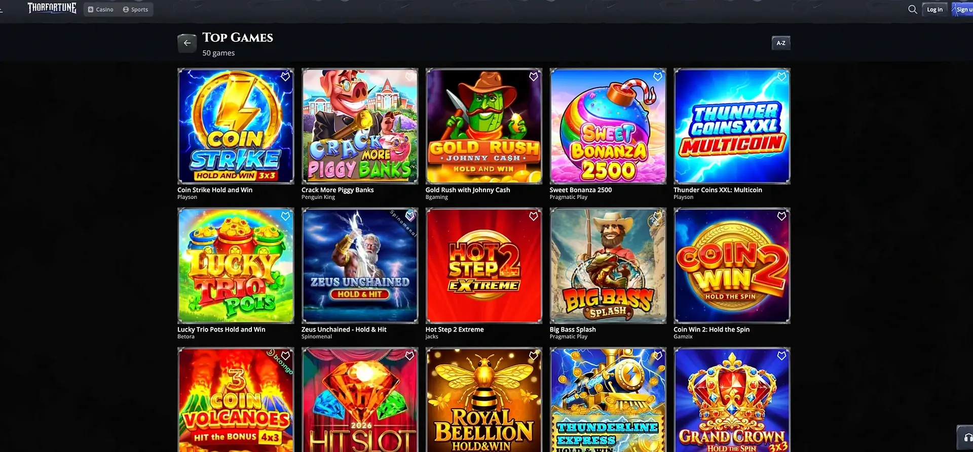 Thorfortune slot: come trovare e scegliere i giochi