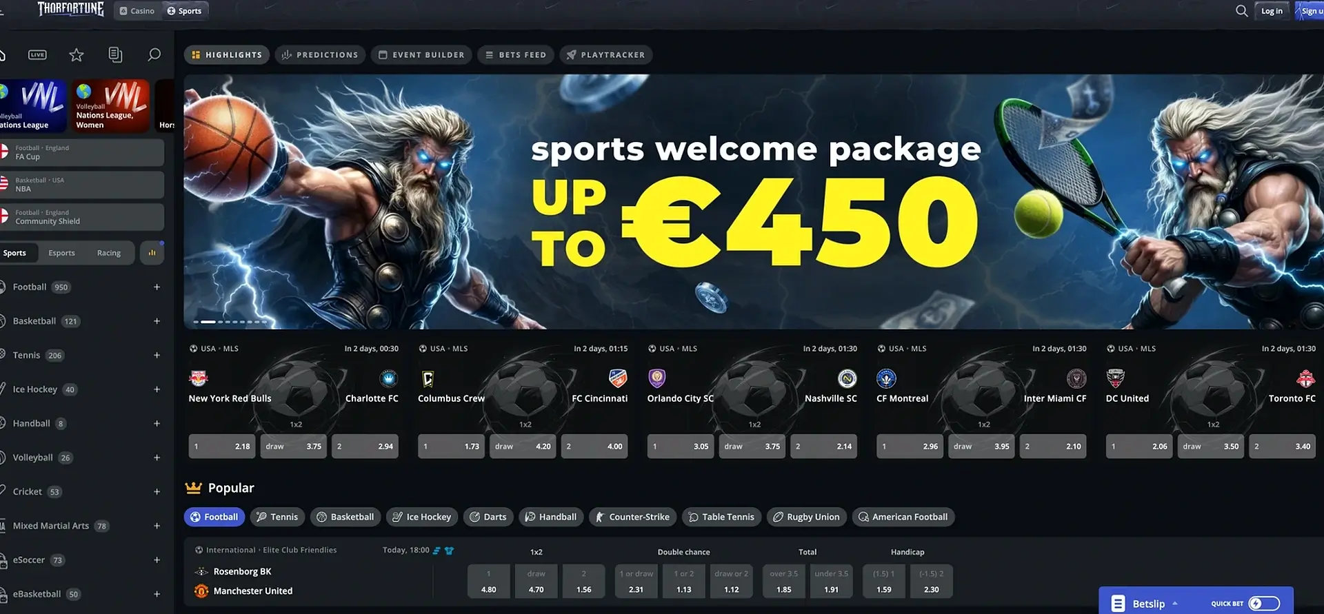 Thorfortune Pagina Iniziale Sport